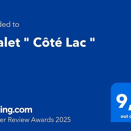 Chalet " Cote Lac " กาสเตส์ ภายนอก รูปภาพ